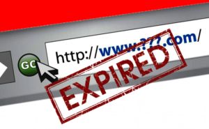 Expired domain